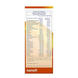 Pharmaton Complete Suplemento Alimenticio para Adultos, 60 Tabletas. Complementa tu rutina diaria con Ginseng G115, Vitamina E, Vitamina C, Omega 3, M