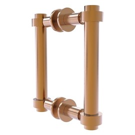 Allied Brass 404-6BB-BBR Contemporary 6 Inch Back Shower Door Pull, Brushed Bronze