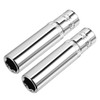 sourcing map 2 Pcs 1/4 Inch Drive 8mm 6-Point Deep
