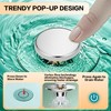 Bathroom Sink Drain Strainer, Universal Sink Drain Pop Up Stopper