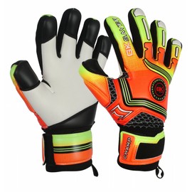 GK Saver Professional Football Goalkeeper Goalie Gloves Kids range Champ series (Champ 01 NF SIZE 5)
