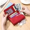 YRounee Genuine Leather Wallet for Women, Slim RFID Clutch with