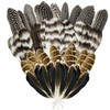40Pcs Turkey Feathers for Crafting, Natural Pheasant Feathers Hat Feathers,