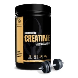Creatina Monohidratada + Beta Alanina 1kg 125 Servicios
