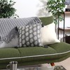 Fujiboeki Cushion Cover 45×45 Gray 100% Cotton With Tassel Paisley