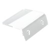 3PCS Clear Acrylic Display Rack Wall Mounted Floating Shelf for