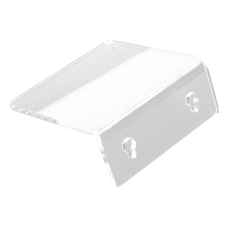 3PCS Clear Acrylic Display Rack Wall Mounted Floating Shelf for