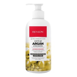 🧴🌟 Revlon Acondicionador con Aceite de Argán & Macadamia – 700 ml 💆‍♀️✨