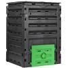 SEGAWE 120 Gallon Large Compost Bin BPA Free Outdoor Composting