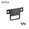 uxcell Picture Hangers, 32mm x 22mm Double Hole with Screws