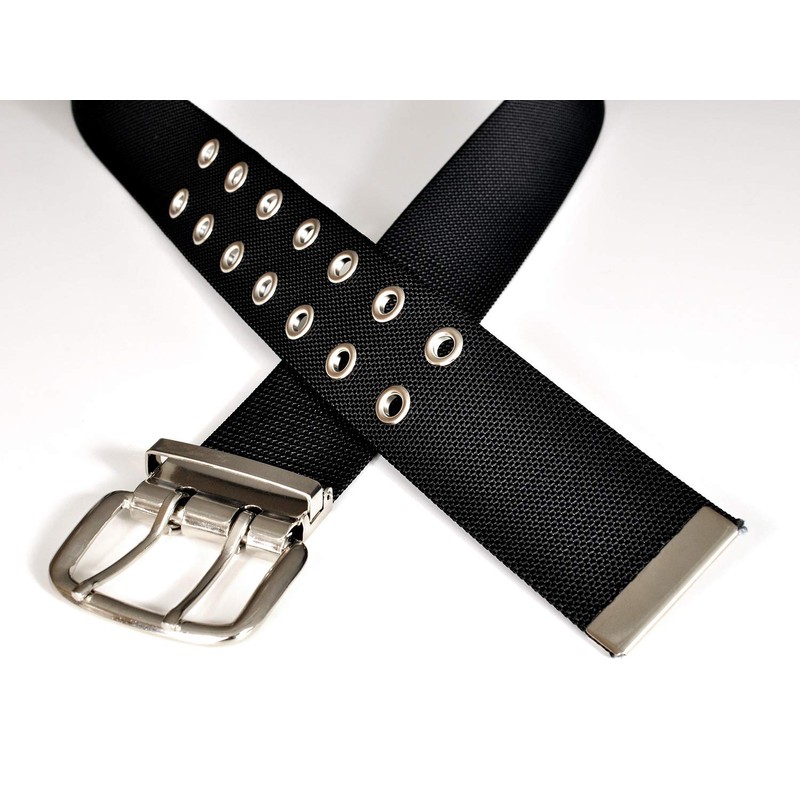 [KASAJIMA] 50mm 作業 ベルト 高強度 頑丈 ナイロンダブルピン 長い 大きいサイズ メンズ