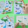 Watercolour Dinosaur Diary Set - Luminous Notebook Gift for Boys