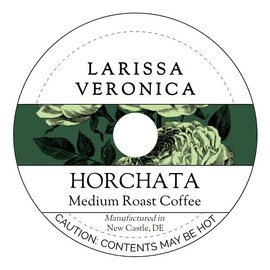 Horchata Medium Roast Coffee (Single Serve K-Cup Pods) (Gourmet, Naturally Flavored, Whole Coffee Beans) (12 pods, ZIN: 573128)