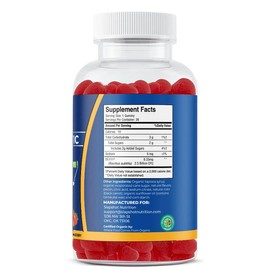 Organic Kids Probiotic Gummies - 30 Day Supply - Pack: 3