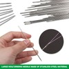Long Sewing Needles 15 PCS Large Eye Darning Tapestry Needles