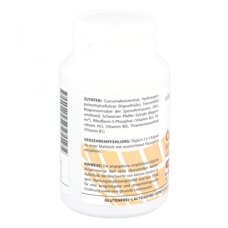 Curcuma 500 mg Capsules Pack of 120