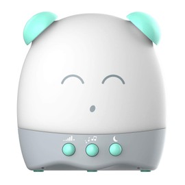 Tiny Boo Sleep Trainer Gentle Melodies, Children's Light Display, Digital Snooze Function, Music Alarm Clock for Toddlers