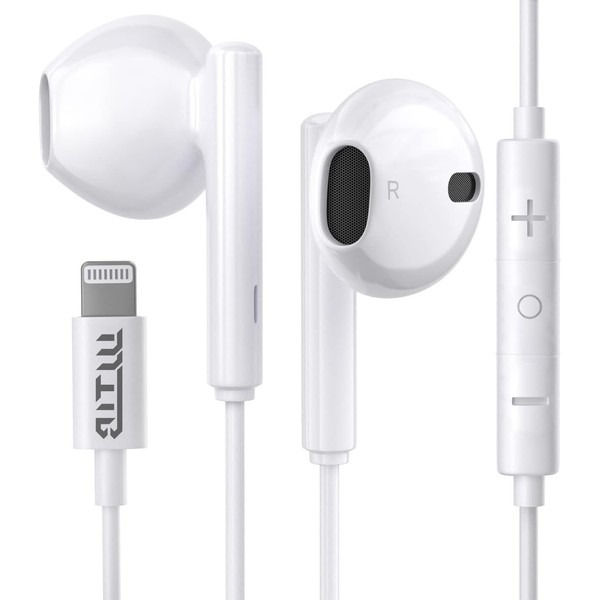 MITB MITB Wired Headphones for iPhone Earbuds with Lightning Connector