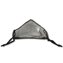 Cotton Cloth Reusable Adult Face Mask with Breathing Valve and 1- PM2.5 Carbon Filter