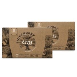 Grab Green Grab Green Stoneworks Natural Dryer Sheets, Oak Tree, 2 Pack, Oak Tree, 80 Count