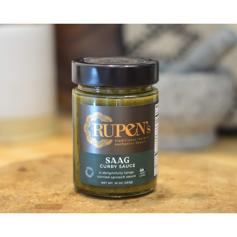 Rupen's Saag - Indian Spinach Curry Sauce, Vegan & Gluten-Free