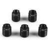 CHENLONB 5pcs Aluminum Alloy Shift Knob Adapter with Inner Screw