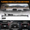 XRIDONSEN 35 inch White Traffic Advisor Light Bar 48 LED