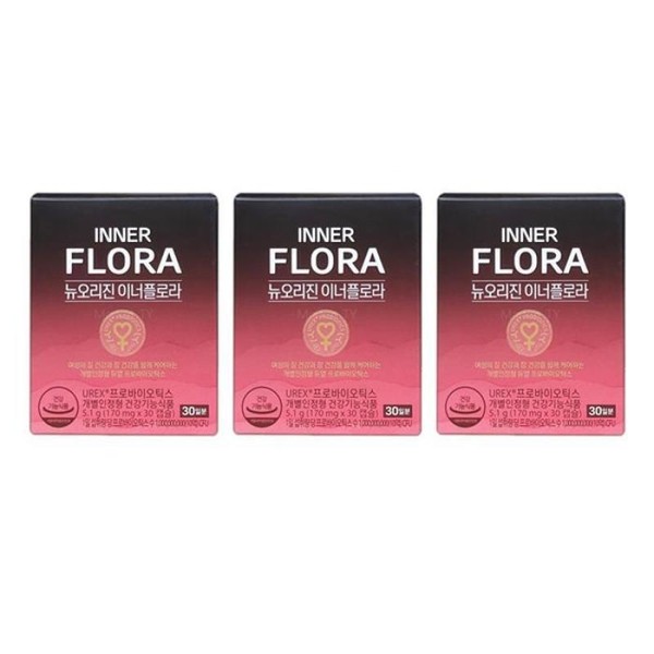 New Origin Inner Flora 30 Capsules x 3 / 뉴오리진