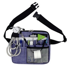 Nurse Funny Pack with Medical Gear Pockets - Durable Nurse Waist Pouch with Tape Holder, Adjustable Strap, and Utility Storage for Stethoscopes, Bandage Scissors & Supplies