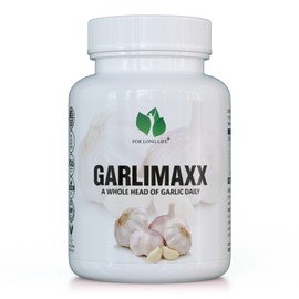 For Long Life GARLIMAXX - antiviral a whole head of garlic daily, allicin, alliin, alliinase