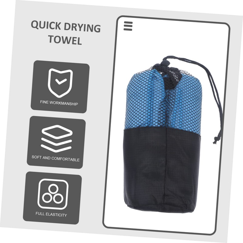 Mipcase 1set Quick Drying Portable Towel Camping Travel Towels Soft