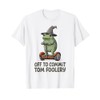 Funny Witch Frog Off to Commit Tom Foolery Humor for
