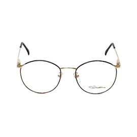 Calabria Sebastiano 730 Designer Reading Glasses +3.50 Tortoise Gold Black Men Women Single Power Readers Trendy Eyeglass