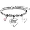 HULALA To My Beautiful Granddaughter Gifts Bracelet For Women Girls
