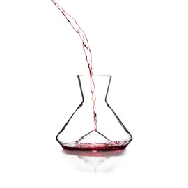 Sempli Monti Mini Wine Decanter - Elegant Hand Blown Decanter with Built-in Glass Aerator, Small Wine Carafe, Lead-Free Crystal, Ultra Clear, Wine Gifts & Wine Accessories - 25.3 oz