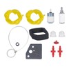 Mikatesi 753-05908 Carburetor with Air Filter Kit for Troy-Bilt TB4SC