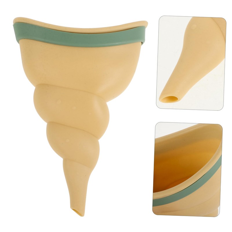 BESPORTBLE Female Urination Device Reusable Leakproof Urinal Funnel for Outdoor