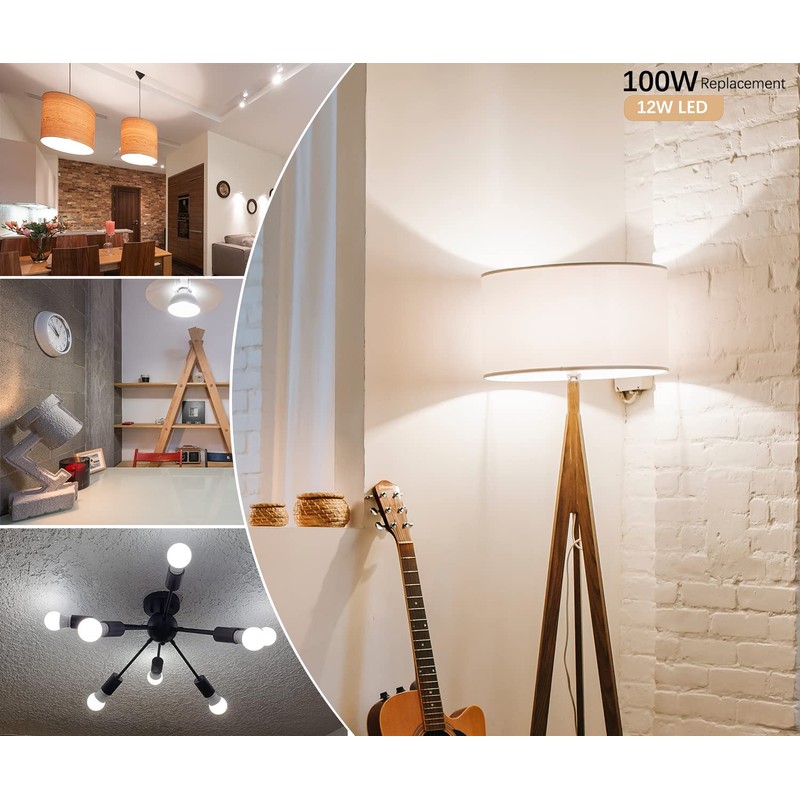 Amazing power 100W Equivalent E26 LED Bulbs, Daylight White Non-Dimmable