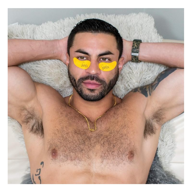 The [pH]ix Reusable Silicone Eye Masks with Case for Depuffing,
