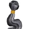 GzorOuzr Human Hair Bundles P1B/Grey Body Wave Bundle Hair Weave