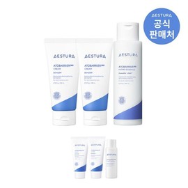 Astra 에스트라 아토베리어365 2세대 크림 80ml 2개 + 하이드로 에센스 200ml Estra Atobarrier 365 2nd Generation Cream 80ml 2pcs + Hydro Essence 200ml