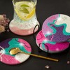 Temlum 6 Pcs Diamond Painting Coasters Kit with Holder, DIY