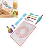19PCS Kids Baking Set Silicone Nonstick Safe Spatula Brush Whisk