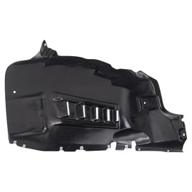 TRQ Front Right Inner Fender Liner Black Passenger Side Compatible with 2014-2021 Ram ProMaster 1500 ProMaster 2500 ProMaster 3500 CH1249196