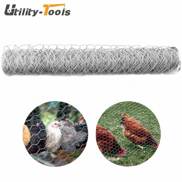 utility-tools 48" × 150' 2" Holes Galvanized Protective Netting Metal