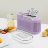 Portable Small Ice Maker, Mini Ice Cube Maker Countertop, Dual