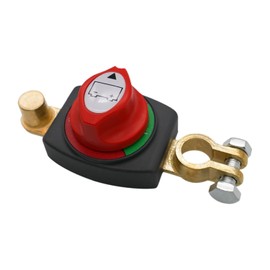 Top Post Battery Disconnect Switch, Battery Kill Switch 12v-48v Battery Shut Off Switch Negative ON/Off, Ba ttery Cut Off Swit ch for Car Rv Marine Boat