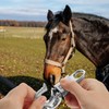 ULTECHNOVO 3pcs Equestrian Panic Hook Panic Snap for Fixed-Eye Panic