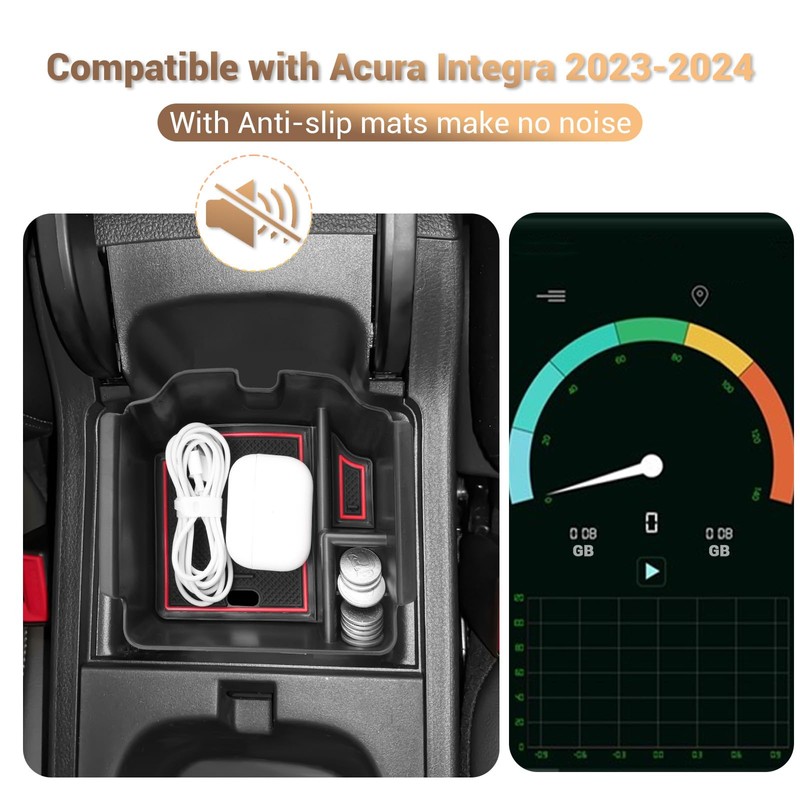 YEE PIN Integra Tray Red for 2023 2024 2025 Acura