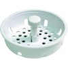 Danco NEW Danco 86792 3 1/4” SINK Basket Strainer White Plastic Rubber Stopper 2604536